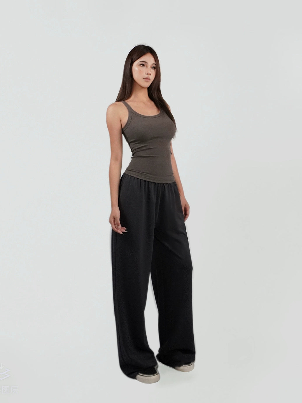 Floor-length Straight Pants