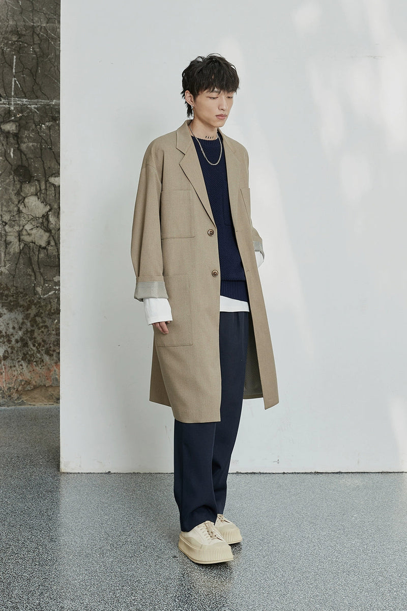 Classic Double-pleated Dress Pants