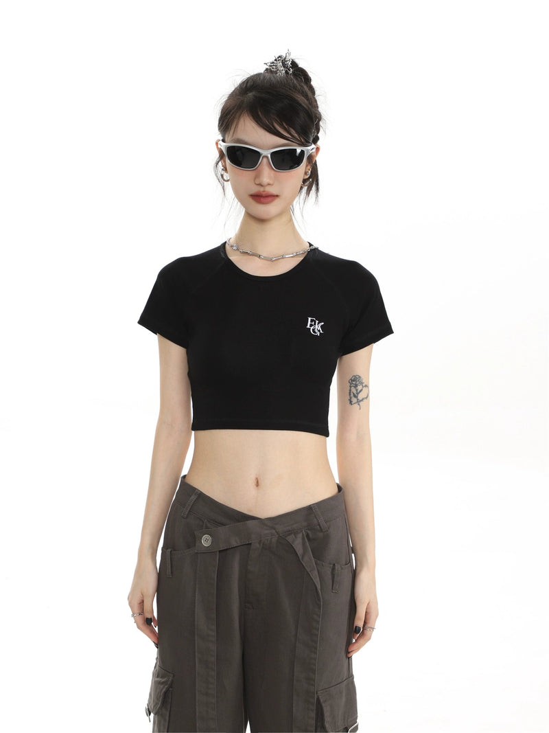 Embroidered Short Sleeve T-shirt