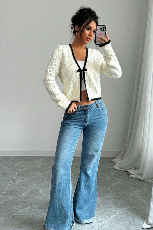 V-neck Cardigan