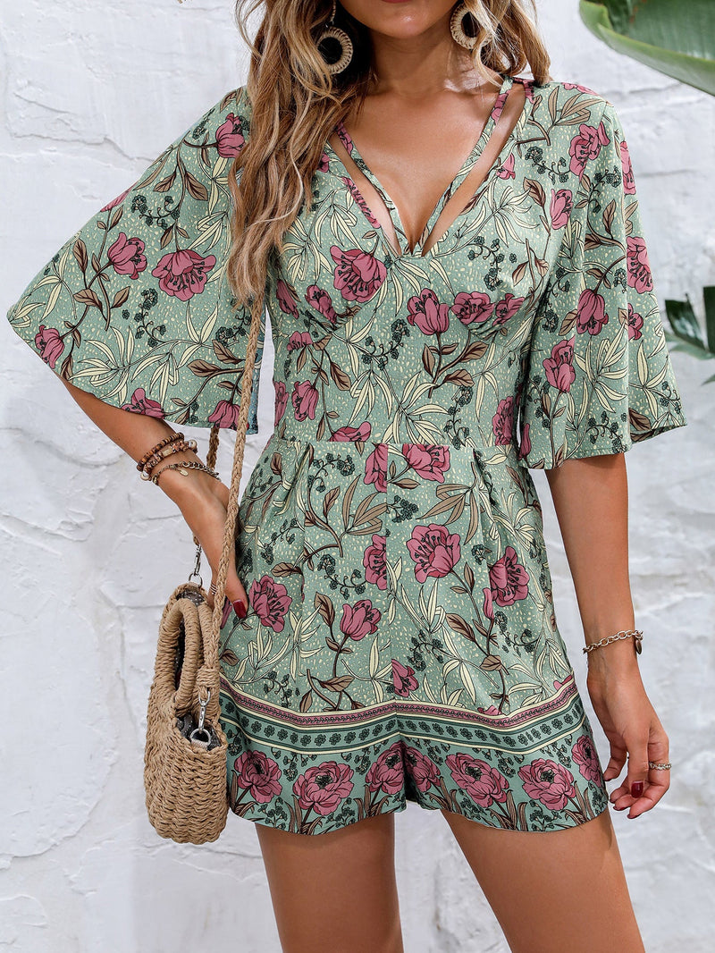 Clothing Loose Wide Leg Jumpsuit