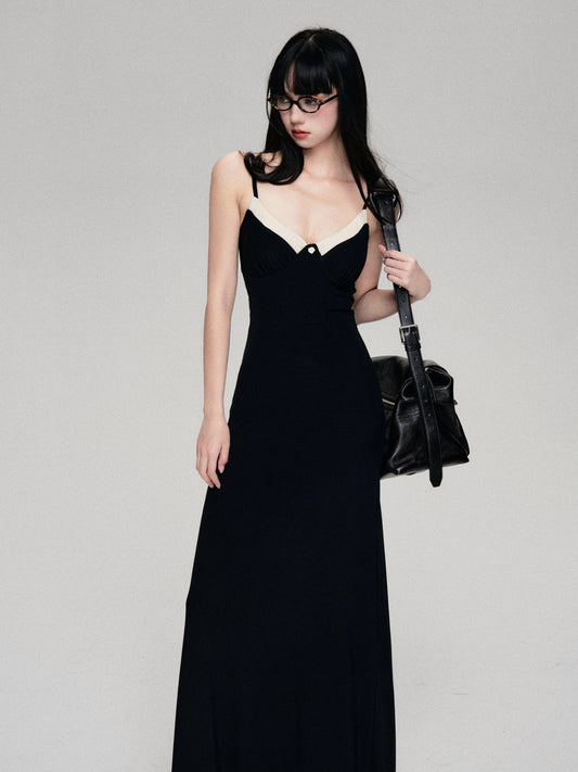 Luluswings Sweetheart Contrast Trim Bodycon Dress - Evening Gown