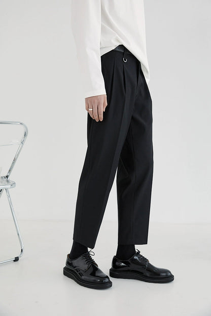 Double-pleated Comfort Dress Pants
