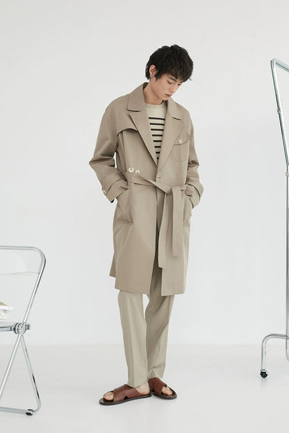 Double-pleated Comfort Dress Pants
