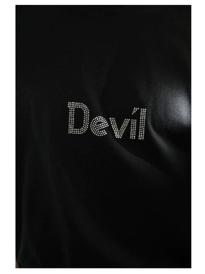 Devil Text Oversized T-shirt