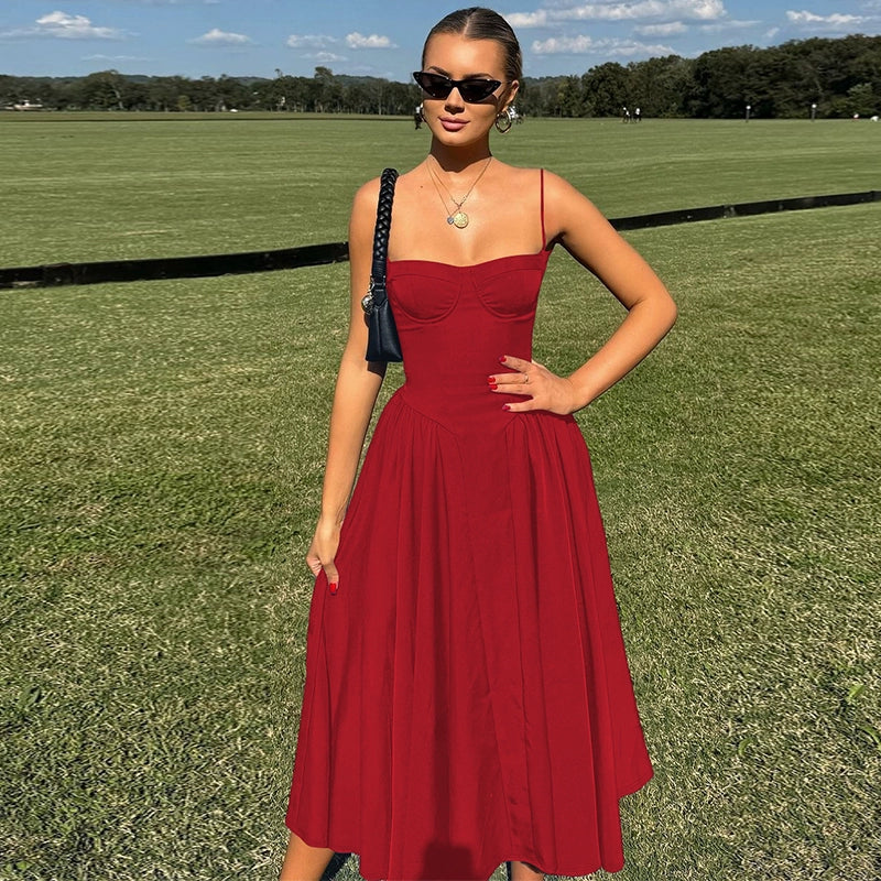 Kadence Square Neck Maxi Dress