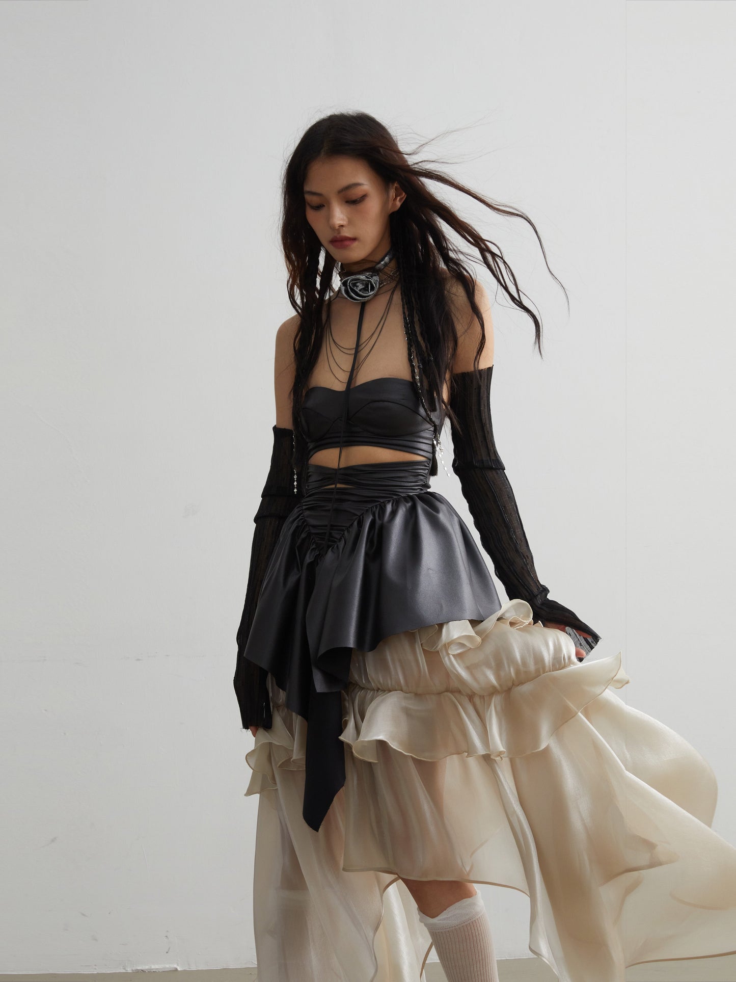 Goldfish Ruffle Skirt