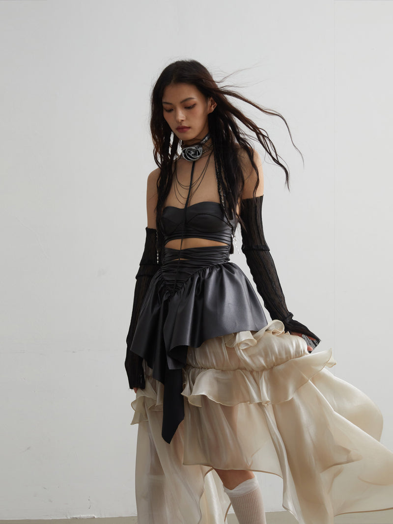 Goldfish Ruffle Skirt