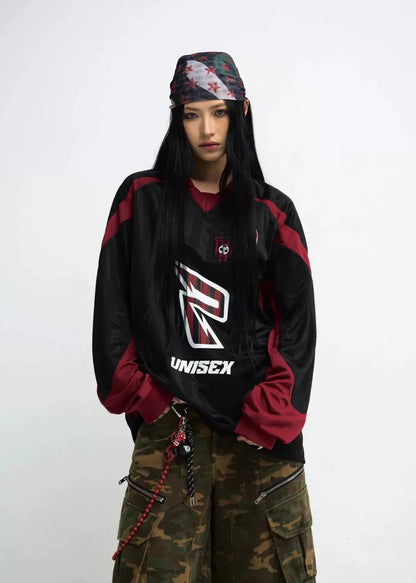Racing Team Sport Track Sweatshirt