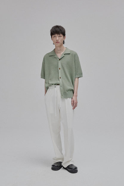 Lace-up Straight Full/short Pants