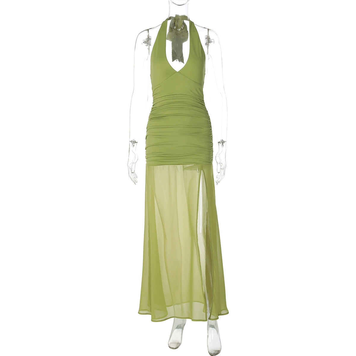 Vittoria Halter Maxi Dress
