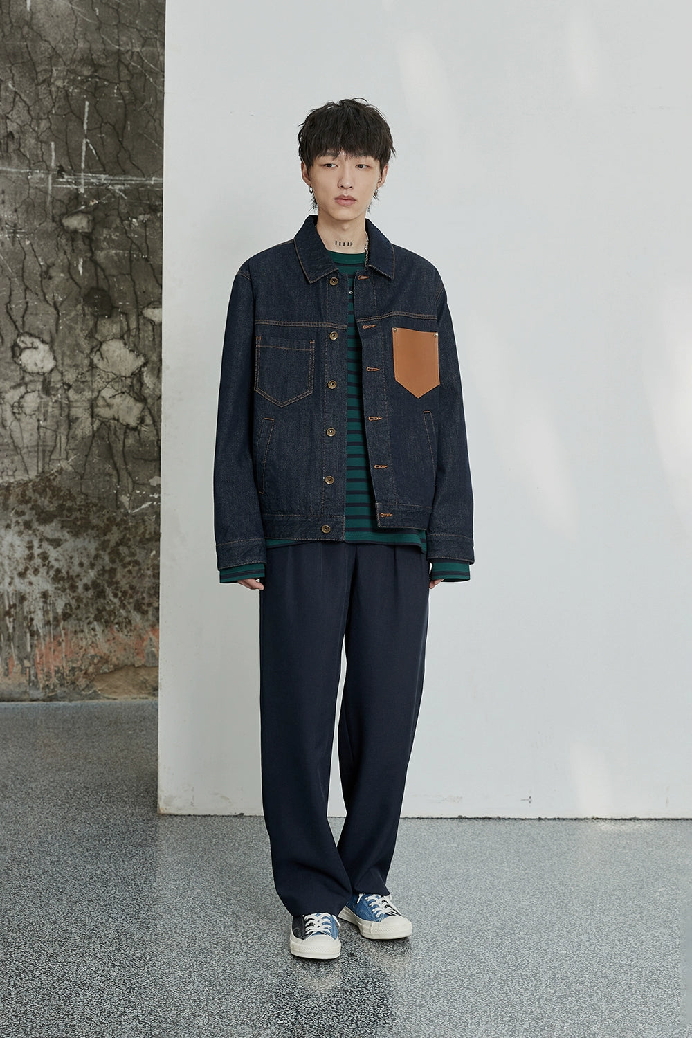 Classic Double-pleated Dress Pants