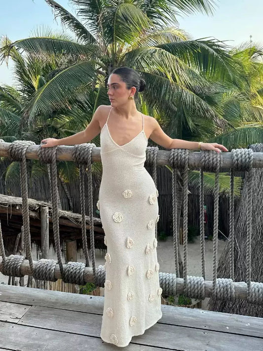 Natalie Embellished Maxi Dress
