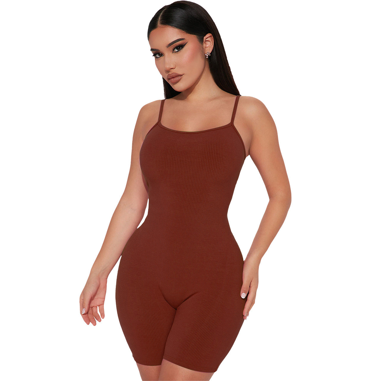 Clothing Summer Thread Sling Hip Lifting Beauty Back Jumpsuit
