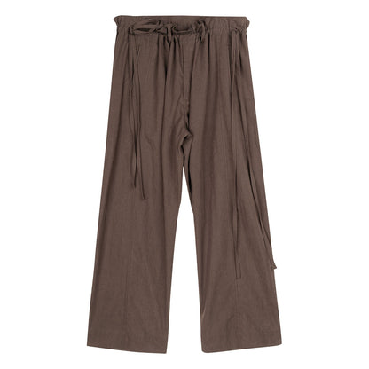 Six-pocket Pleated Kendo Pants
