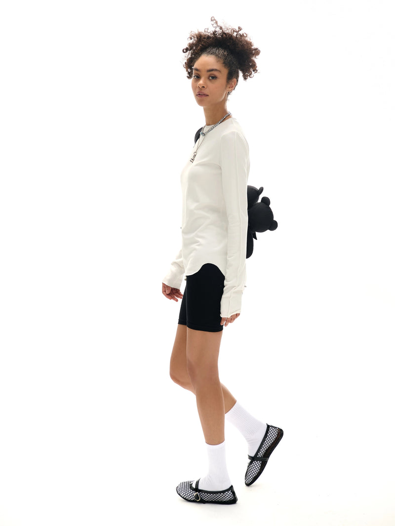 Round Neck Slim Fit Long Sleeve T-shirt