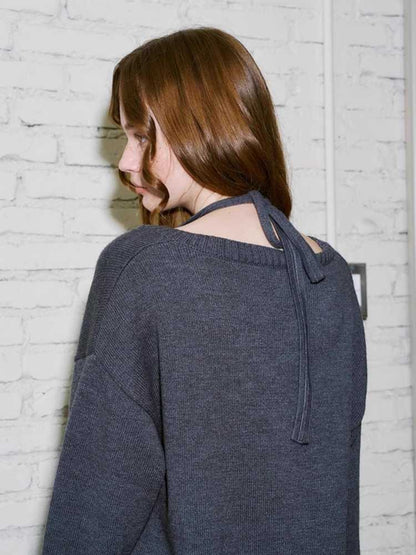 Two-piece Pullover Knit Sweater
