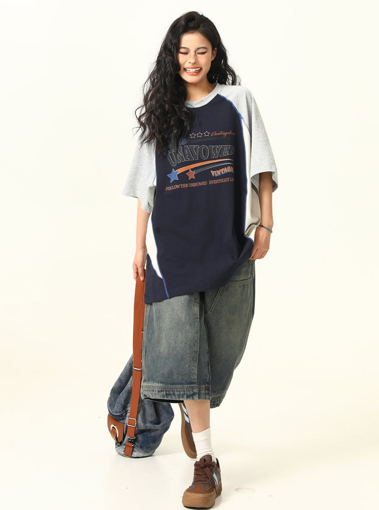 Unavowed Oversized Raglan T-shirt