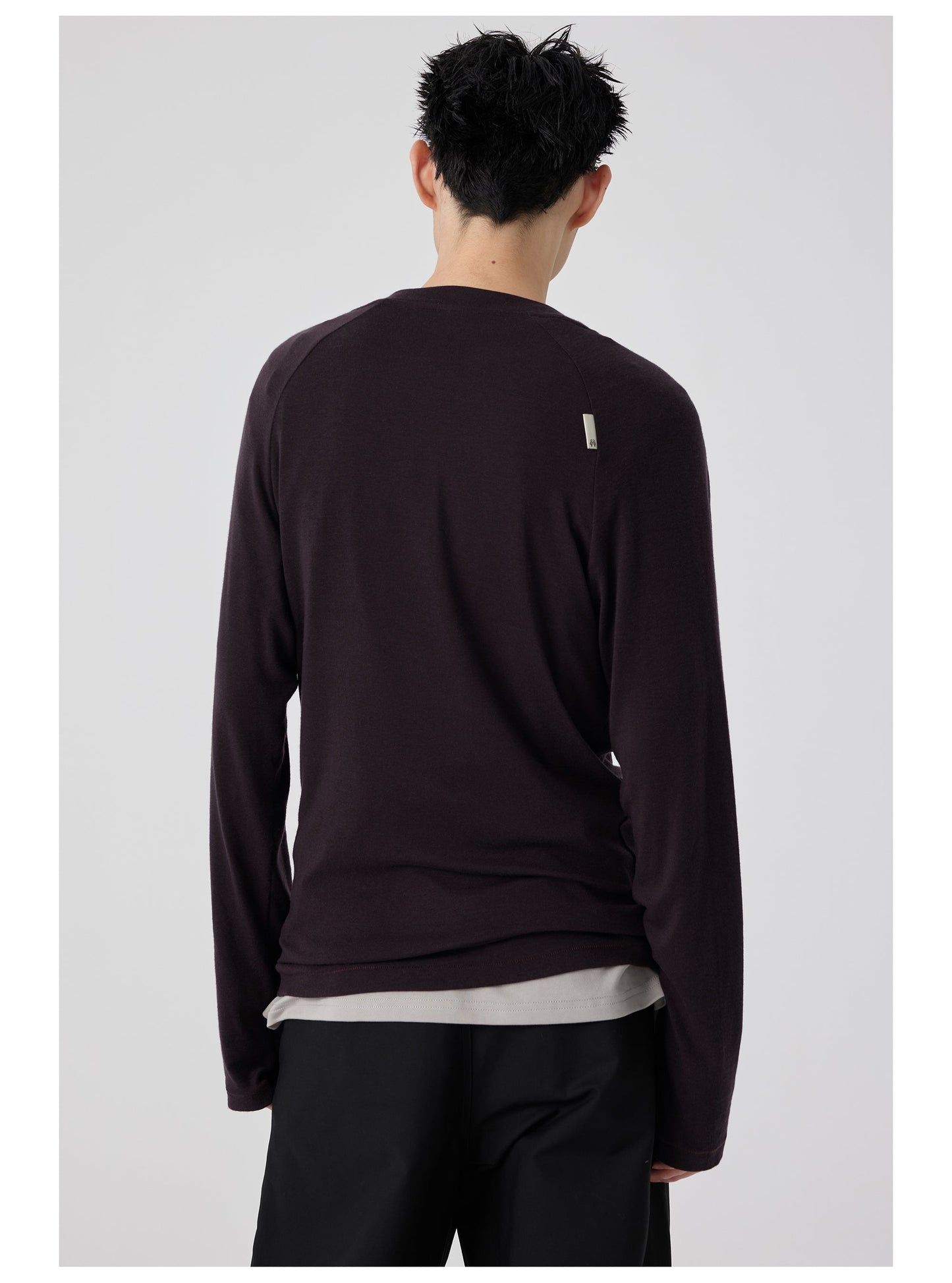 Straight Neck T-shirt
