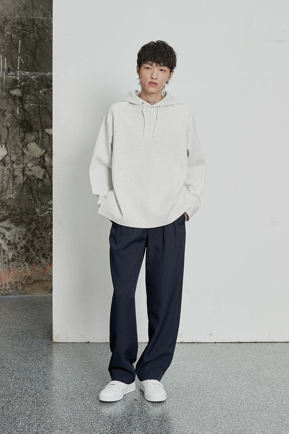 Classic Double-pleated Dress Pants