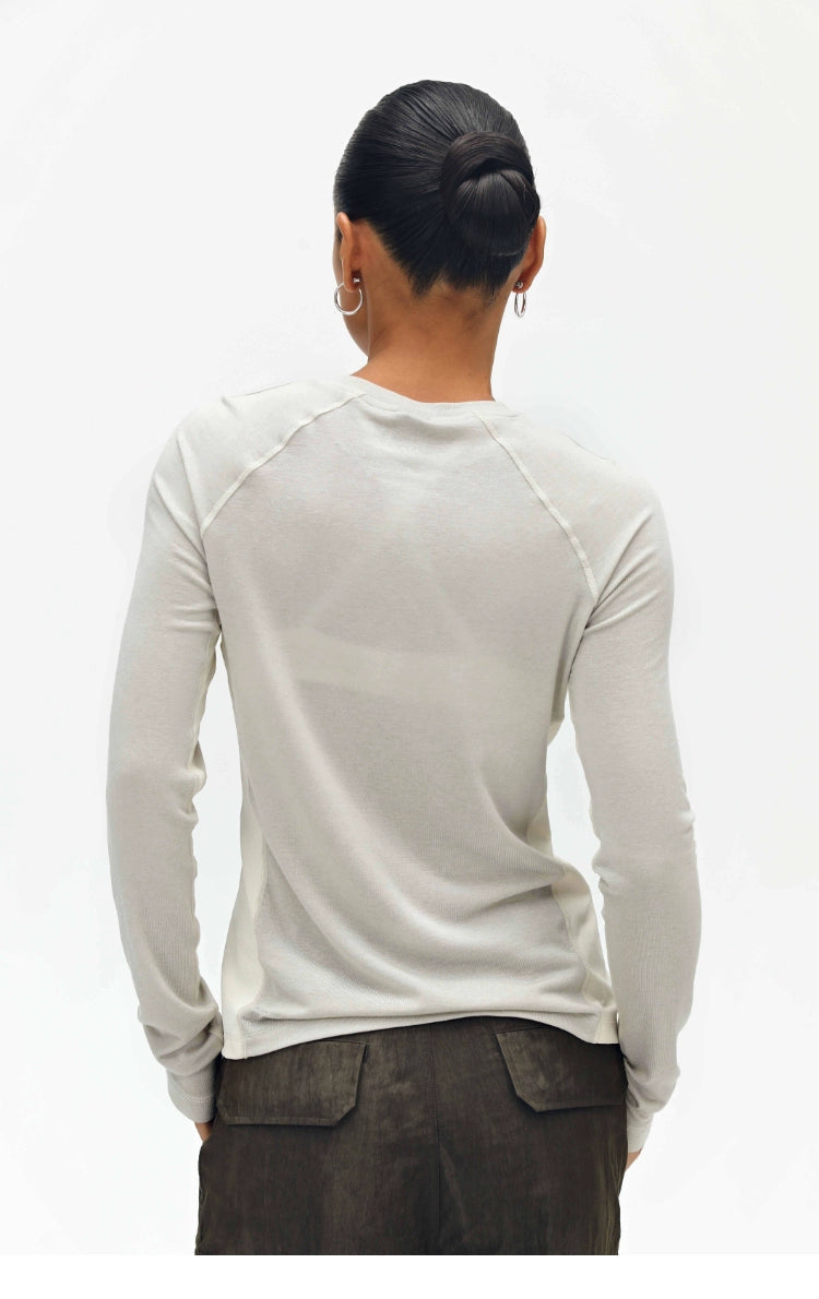 Wool Long Sleeve T-shirt