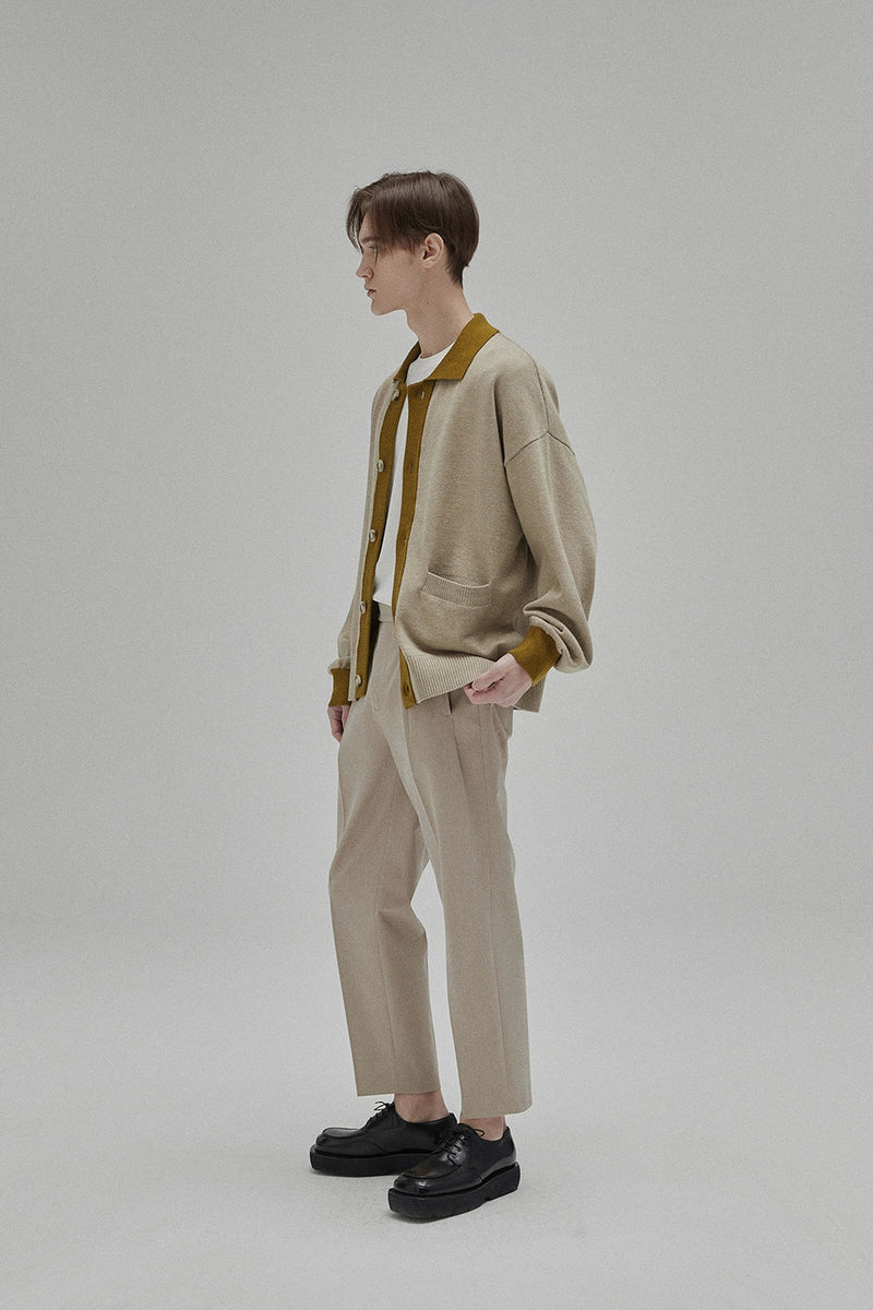 Tapered Comfort Cropped Pants