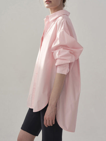 Cotton Oversize Loose Blouses