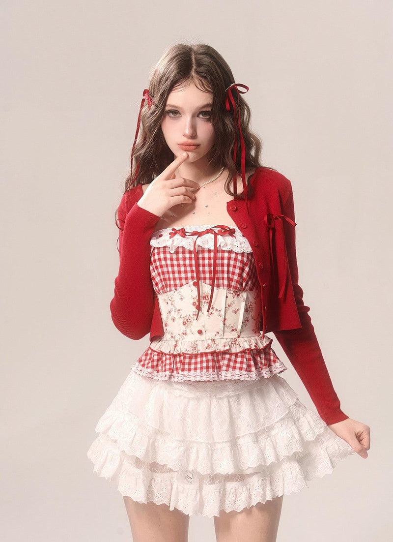 White Lace Ballet-inspired Cake Skirt