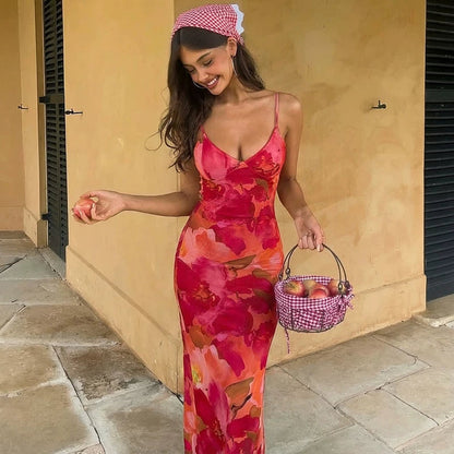 Print Maxi Dress