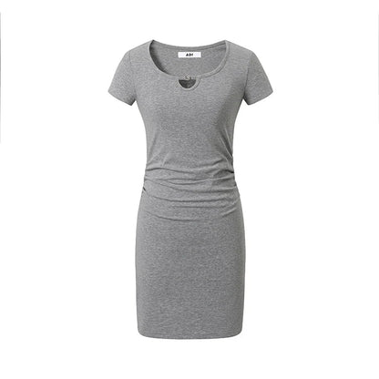 Sleek Simplicity T-shirt Dress