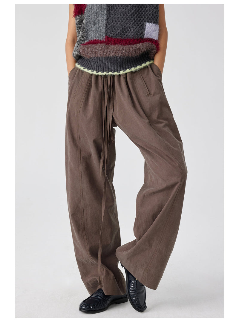 Six-pocket Pleated Kendo Pants