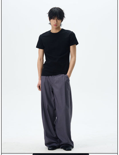 Pleated Wide Leg Dress Pants