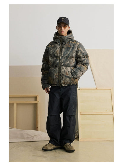 Straight-leg Multi-pocket Loose Pants