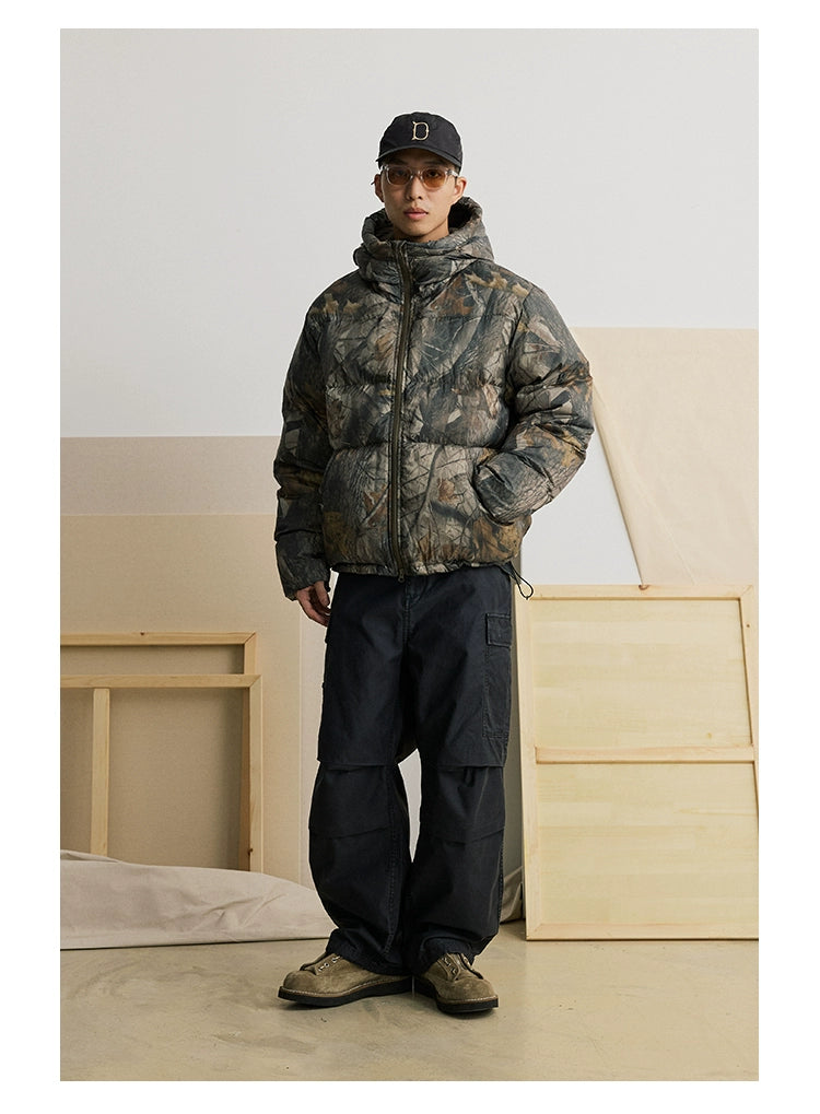 Straight-leg Multi-pocket Loose Pants
