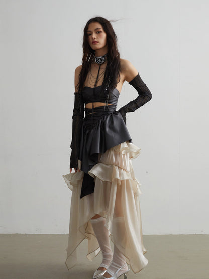 Goldfish Ruffle Skirt