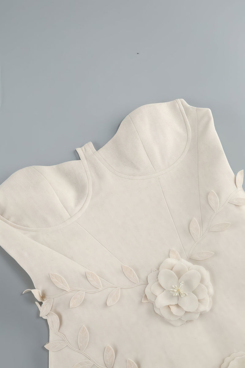 Freyae 3d Puffy Mini Dress