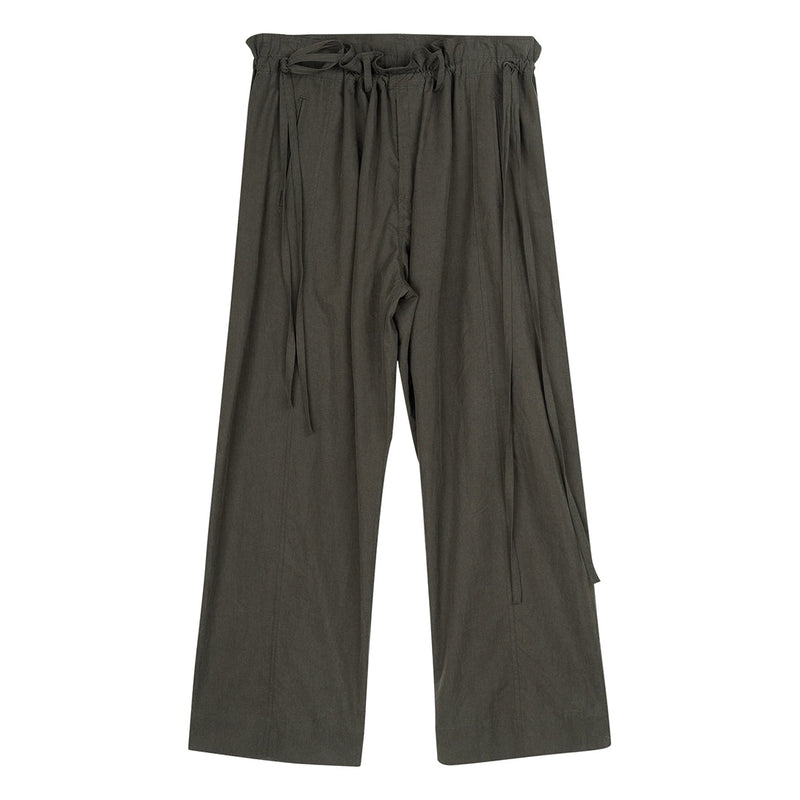 Six-pocket Pleated Kendo Pants