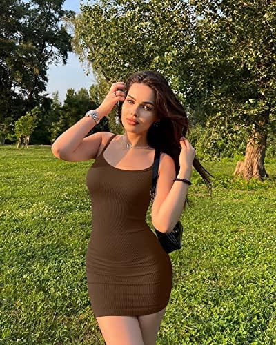 Clothing Dress Rib Sleeveless Tight Braces Coat Dress