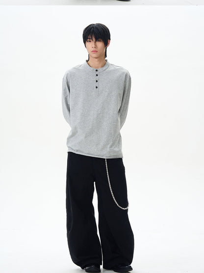 Brown Skater Wide Leg Pants