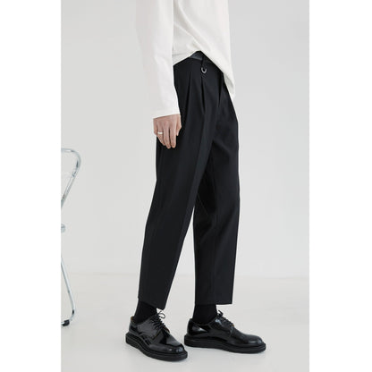 Double-pleated Comfort Dress Pants