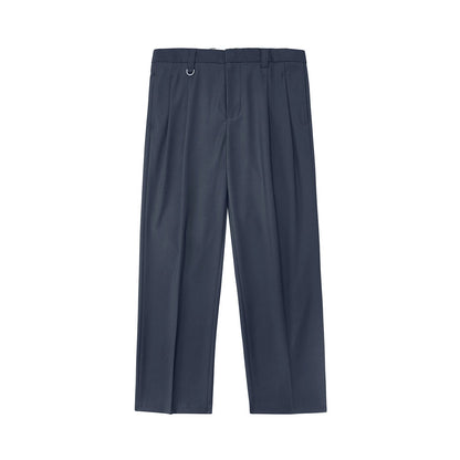 Double-pleated Comfort Dress Pants
