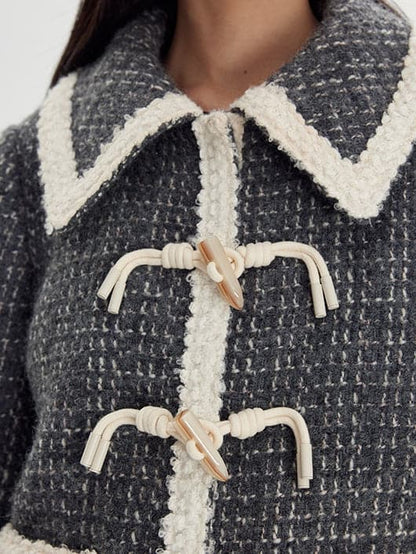 Small Incense Jacket & Skirt With Horn Buckle