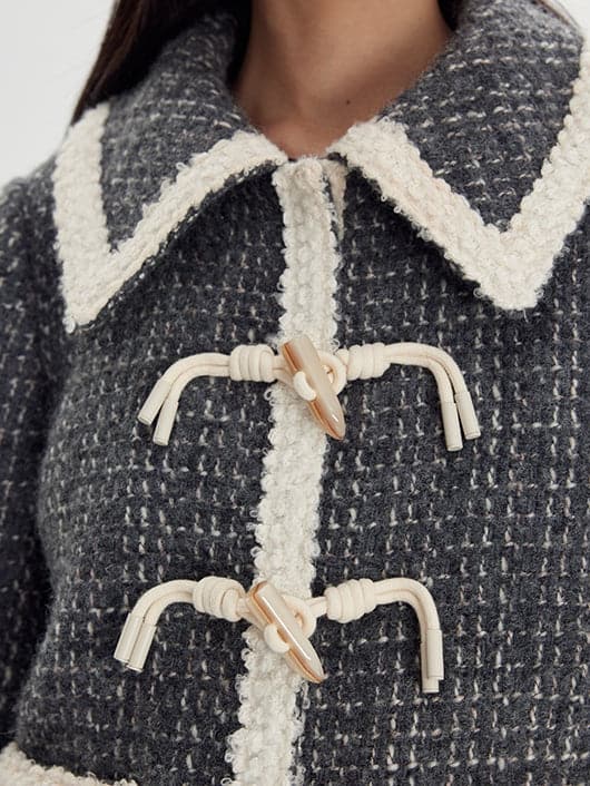 Small Incense Jacket & Skirt With Horn Buckle