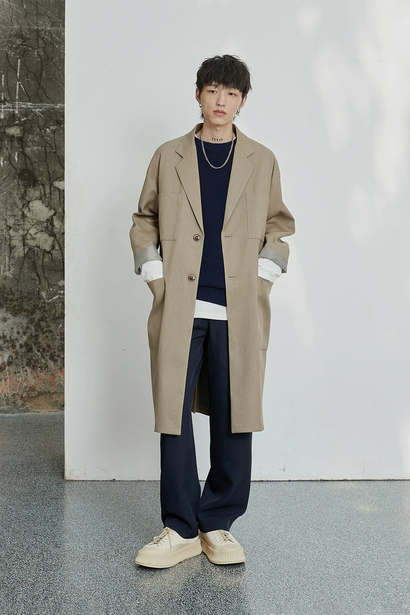 Classic Double-pleated Dress Pants