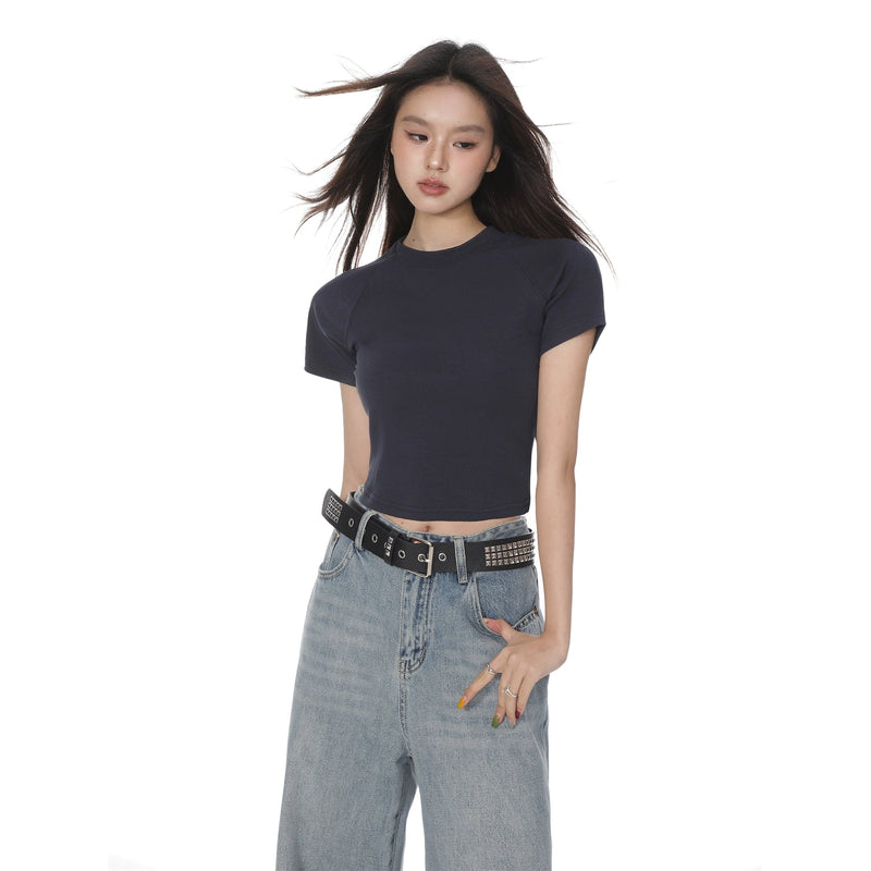 Regular Shoulder Fitted Short Sleeve T-shirt