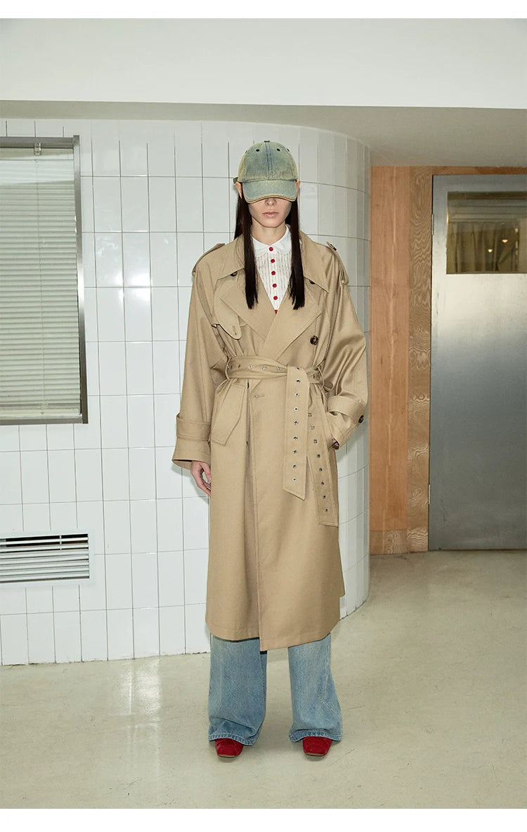 Classic Beige Trench Coat