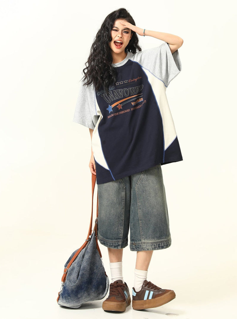 Unavowed Oversized Raglan T-shirt