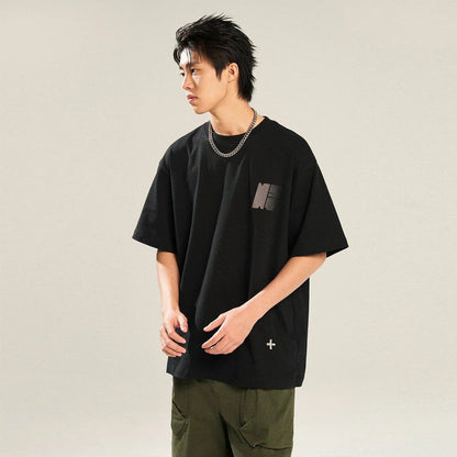 T-shirt With Subtle Fade Logo
