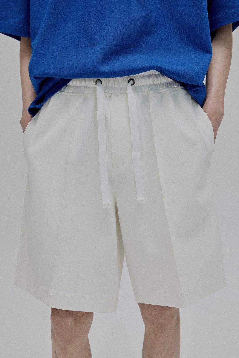 Lace-up Straight Full/short Pants