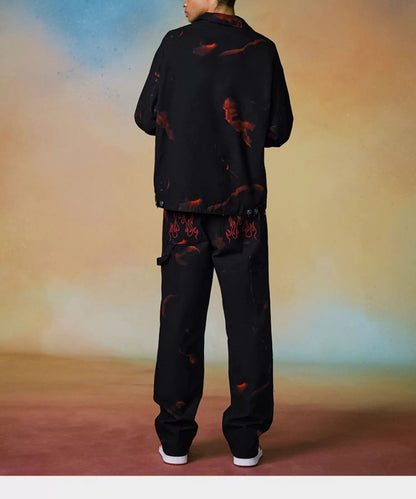 Fire-washed Logger Pants